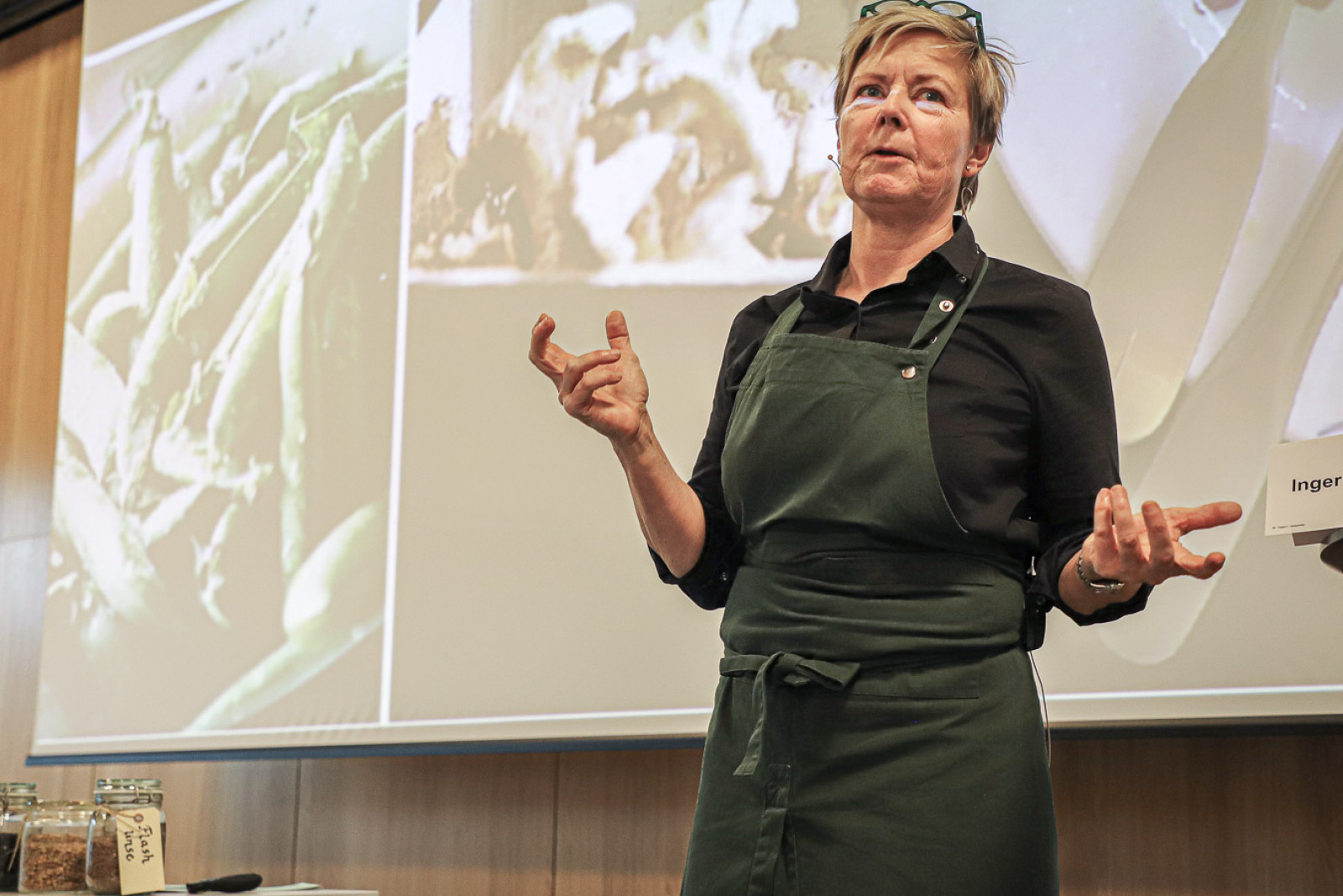 Inger Kjærgaard taler på økologikongressen 2021